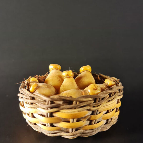 Basket of Caciocavallo Cheeses L19040