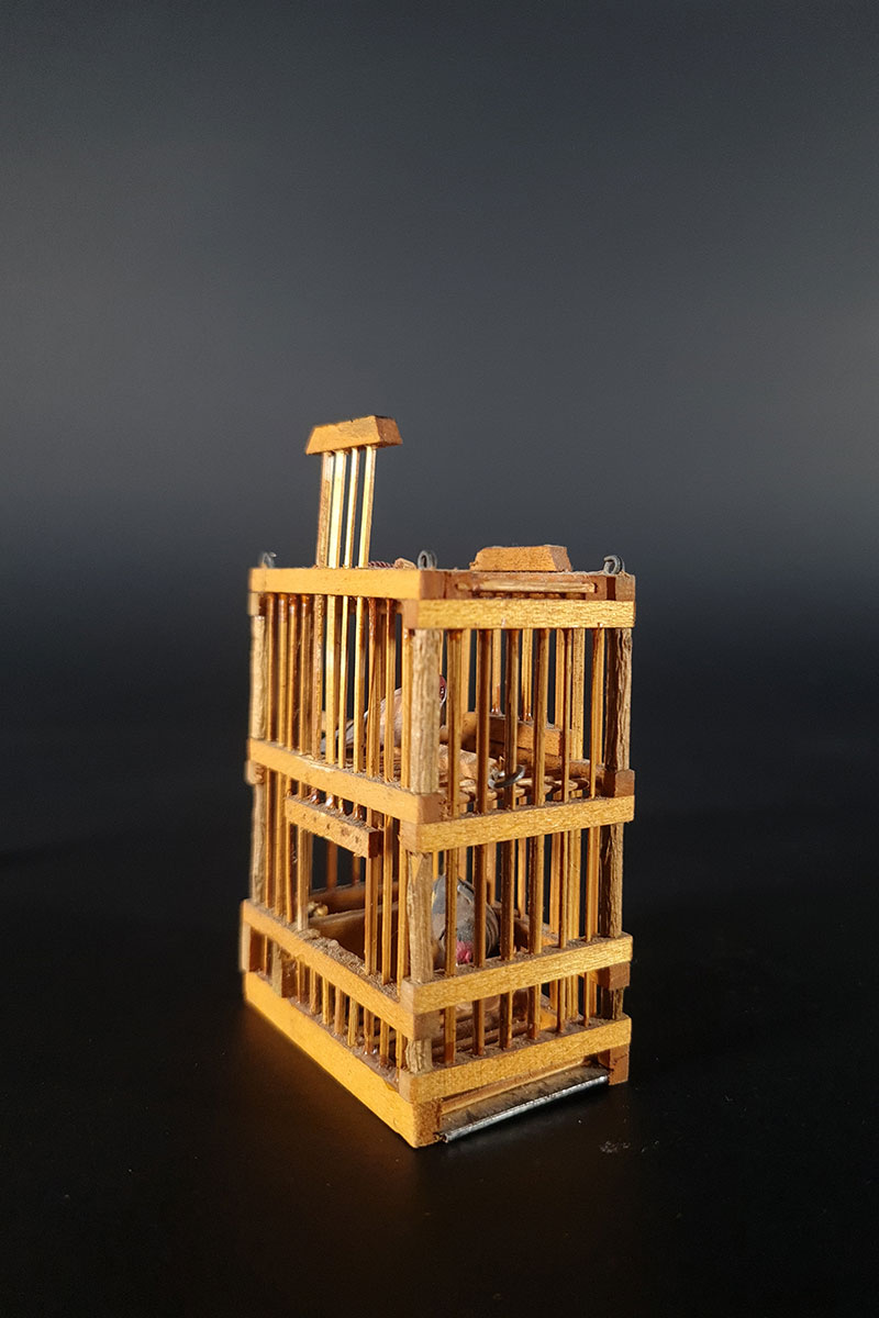 Wooden Cage G5030 - Image 2