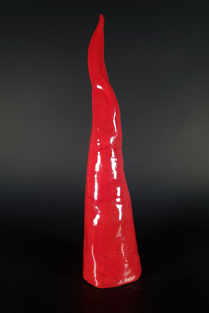 Large Red Horn C3025 - Image 2