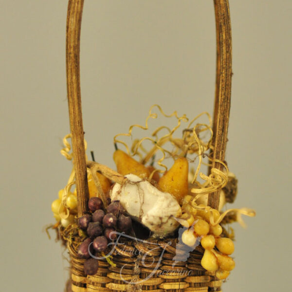 Cesta de frutas y quesos L49023