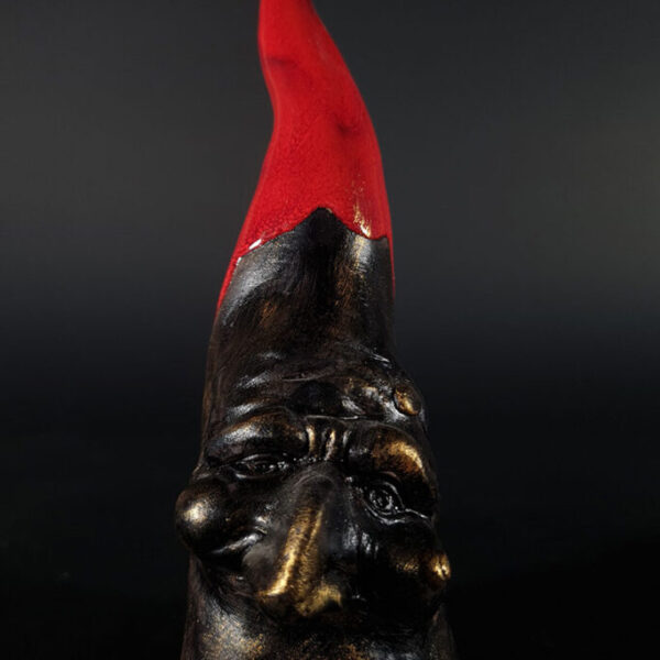 Red Horn with Pulcinella Mask C29010