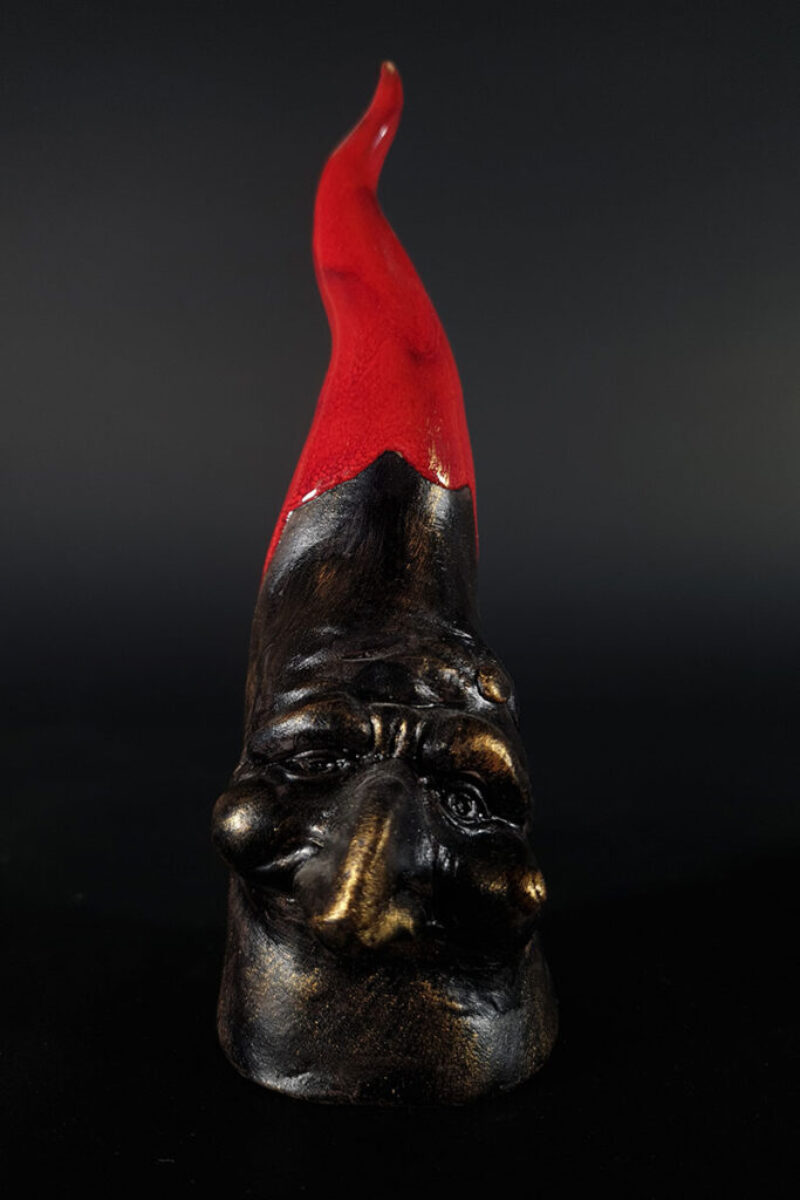 Corno con maschera di Pulcinella C29010