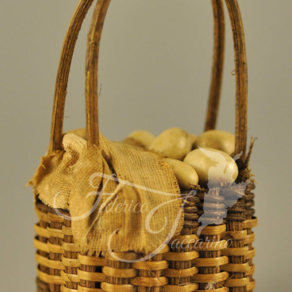 Cesta con huevos L84030