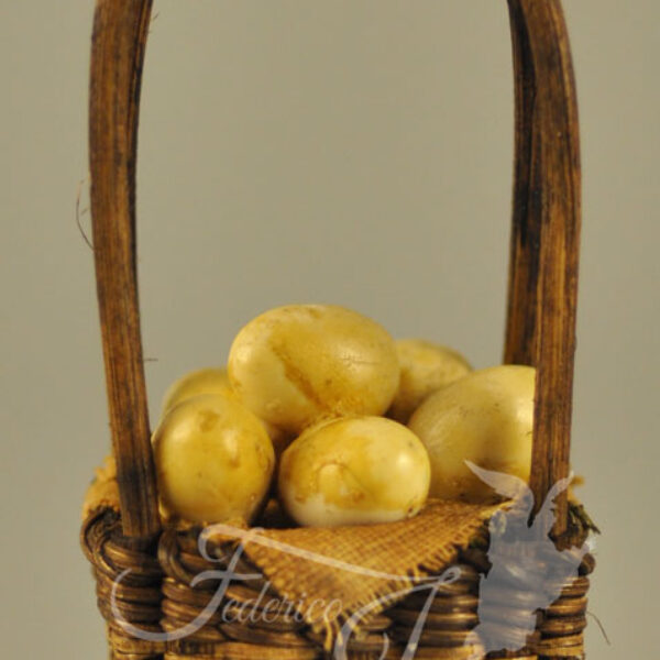 Cesta con huevos L85030