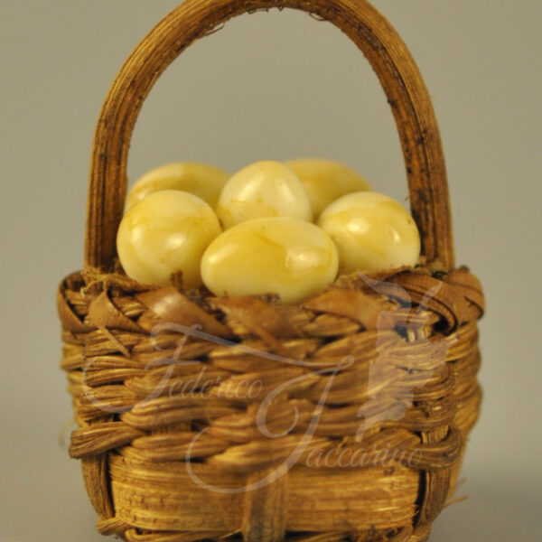 Cesta con huevos L87015