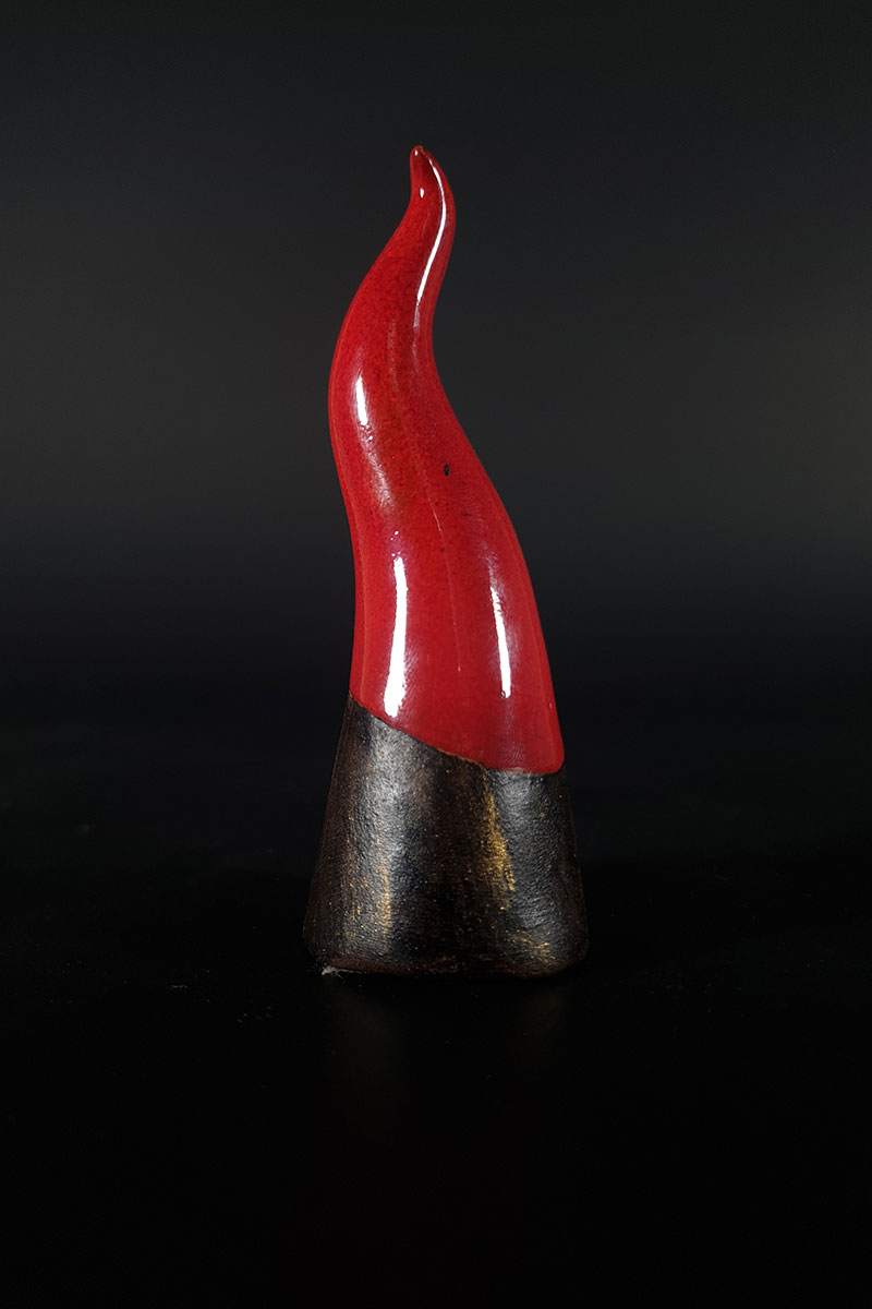 Small Horn with Mask C4905 - Image 3