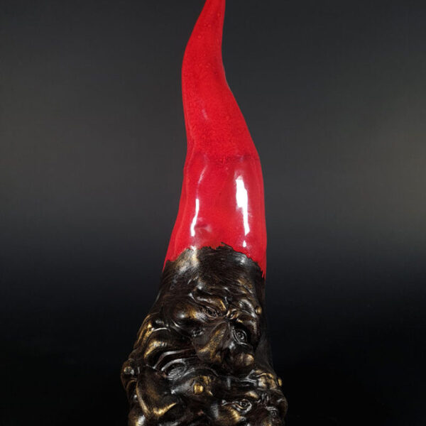 Horn with Masks C40030
